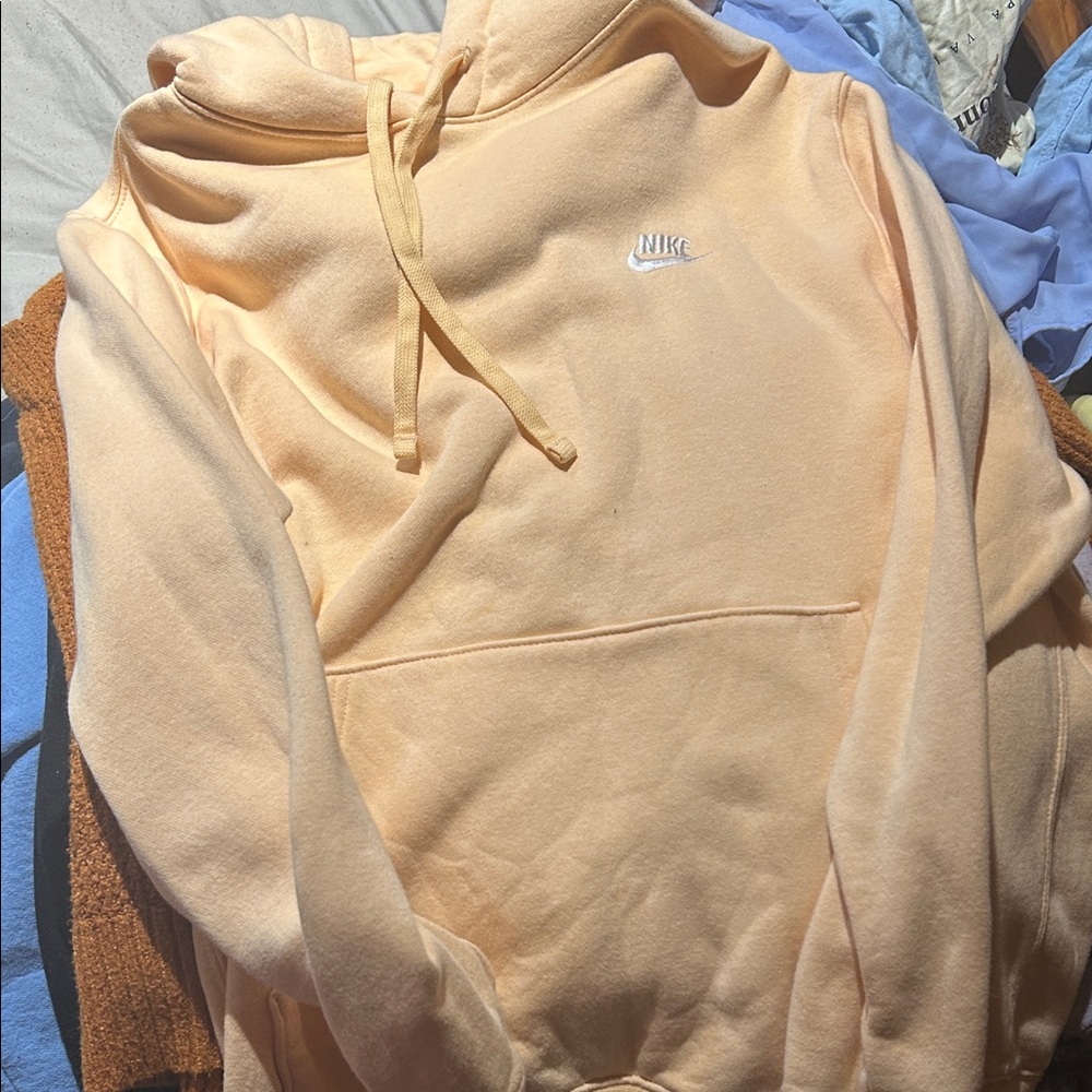 Nike Light Orange Hoodie
